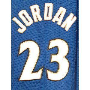 Vintage Jersey Michael Jordan #23 Nike Team NBA Basketball Wizards Blue Mens Siz